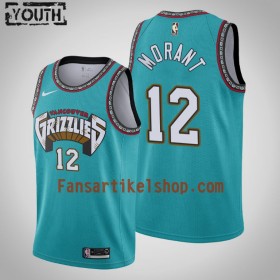 NBA Memphis Grizzlies Trikot Ja Morant 12 Nike 25th Season Hardwood Classics Swingman - Kinder